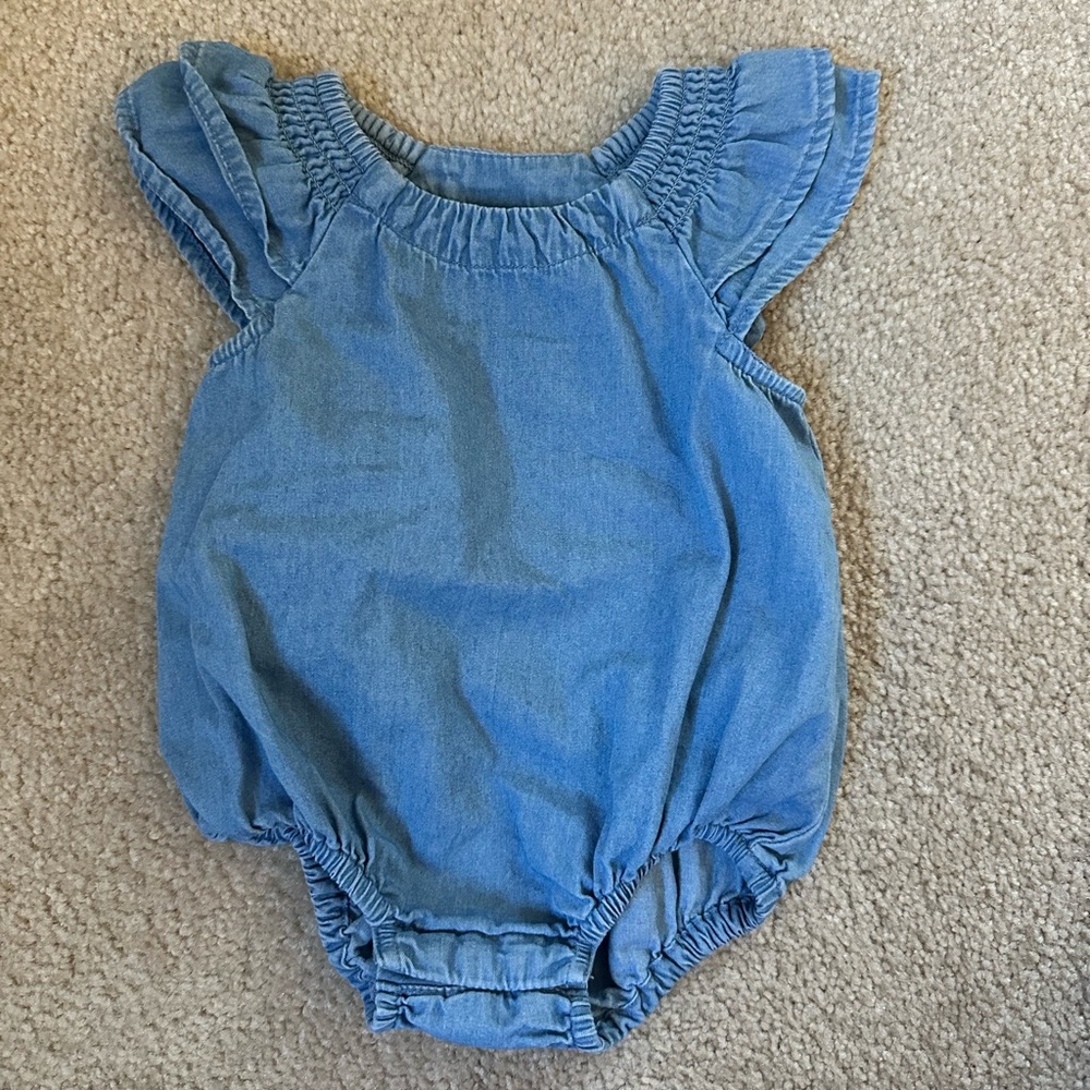 Old Navy Chambray Romper
